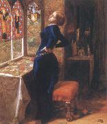 Sir John Everett Millais Mariana painting